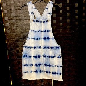 Denim skirt overall.  Size 12.